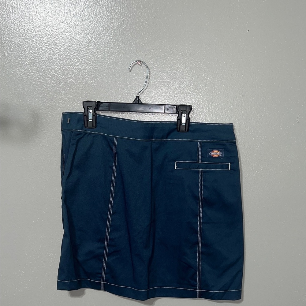 Dickies Women's Dark Blue Mini Skirt